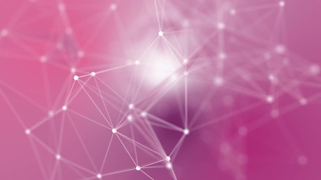 Soft purple network data technology animation