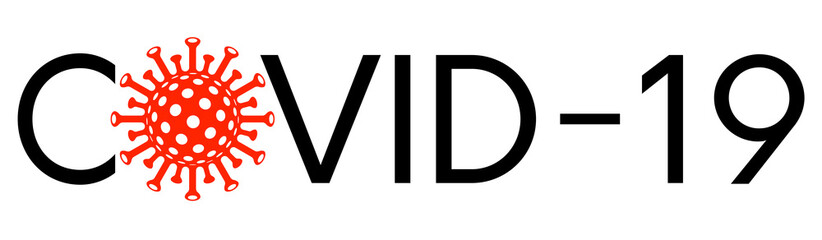 Black covid-19 title.
