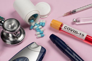 Coronavirus (Covid-19) is the complicating element of Diabetes