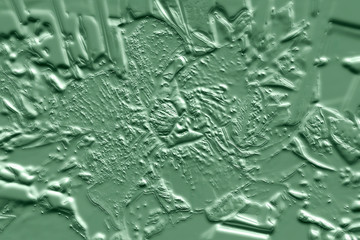 green background with lots of light spots