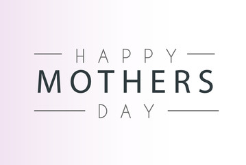 Happy mothers day banner 