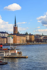 View of old town - Gamla Stan, Stockholm, Sweden