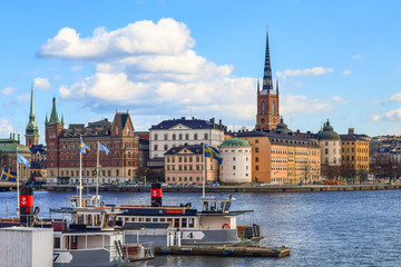 View of old town - Gamla Stan, Stockholm, Sweden