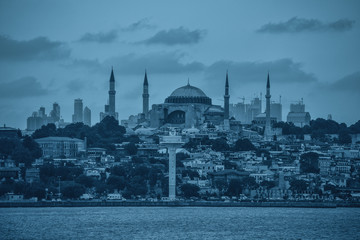 Naklejka premium hagia sophia istanbul