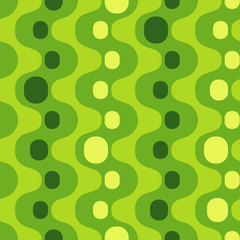 Abstract colorful drops. Vector spotty seamless pattern.