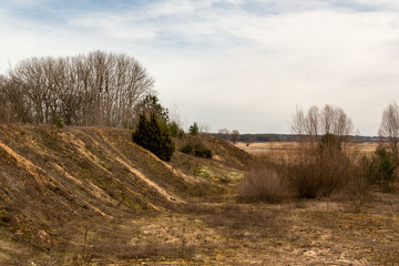 Dolina Górnej Narwi. Rzeka Narew. Wiosna na Podlasiu. Polska © podlaski49