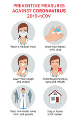 Coronavirus COVID-19 preventive measures