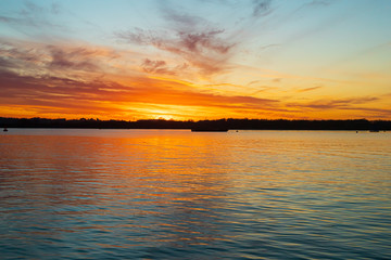 Obraz premium Sunset in Southampton