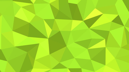 Obraz na płótnie Canvas Abstract polygonal background, Green Yellow geometric vector