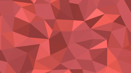 Abstract polygonal background, Indian Red geometric vector