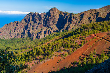 Gebirge im Teide - Nationalpark auf Teneriffa in Spanien