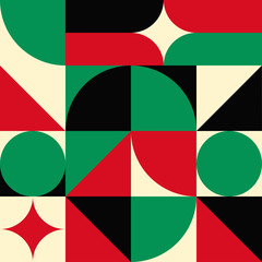 abstract geometric pattern modern graphic design vector