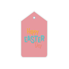 Easter day label