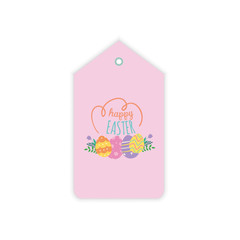 Easter day label