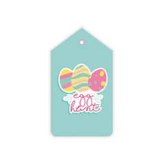 Easter day label