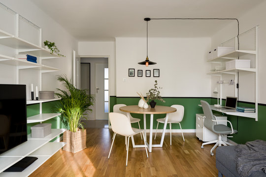 Small and stylish apartment interior
