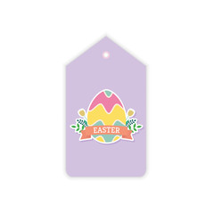 Easter day label
