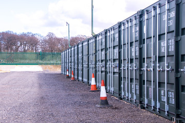 Storage Container Sunset
