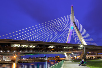 Leonard P. Zakim Bunker Hill Memorial Bridge, Boston, Massachusetts