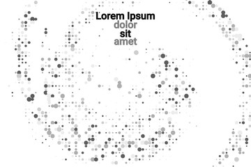 Halftone vector background