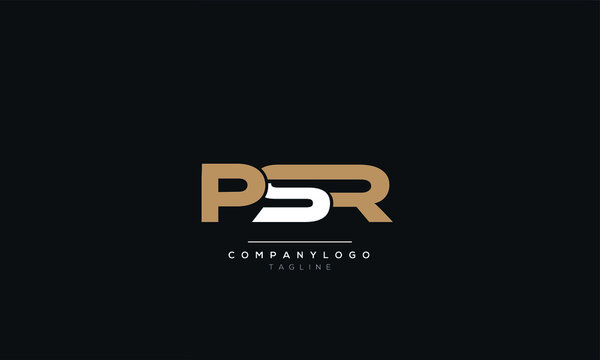 PSR Letter Logo Design Template Vector