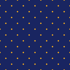 Seamless surface design with simple ornament. Polka dot stylized. Mini stars motif. Repeated geometric figures pattern