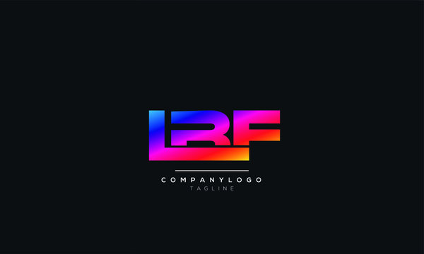 IBF Letter Logo Design Template Vector