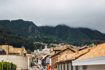 La Candelaria is the most famous neighborhood in Bogotá, Colombia