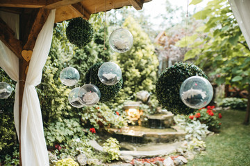  Garden decoration for a special event