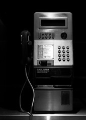 City View Black and White Photographs in the Night