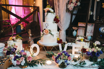 Big tasty cake for a special day