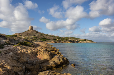 Fototapeta na wymiar Sardegna tower
