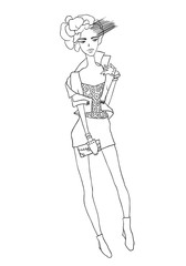 клевая деченка