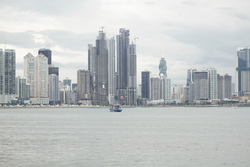 Waterfront Modern Cityscape