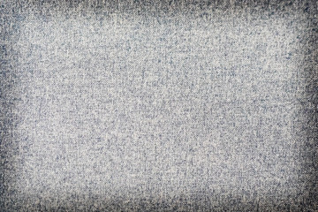 Gray linen fabric texture or background.
