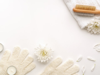 Spa Kit on white color background.