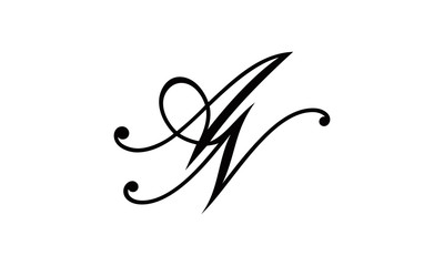 AN logo letter icon