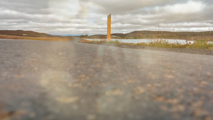 Myvatn lake hot spring road, Iceland