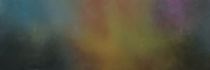 old color brushed vintage texture with dark olive green and dim gray colors. distressed old textured background with space for text or image. can be used as horizontal header or banner orientation