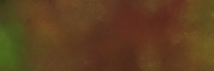 old mauve, dark olive green and brown color background with space for text or image. vintage texture, distressed old textured painted design. can be used as horizontal background graphic