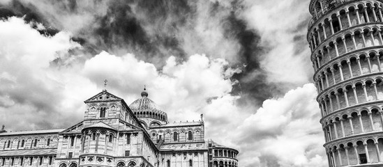 Field of Miracles landmarks in Pisa, Italy