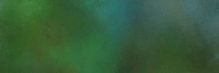 dark slate gray, teal blue and dark olive green colored vintage abstract painted background with space for text or image. can be used as postcard or poster