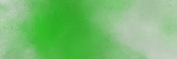 abstract painting background texture with dark sea green, lime green and moderate green colors and space for text or image. can be used as header or banner