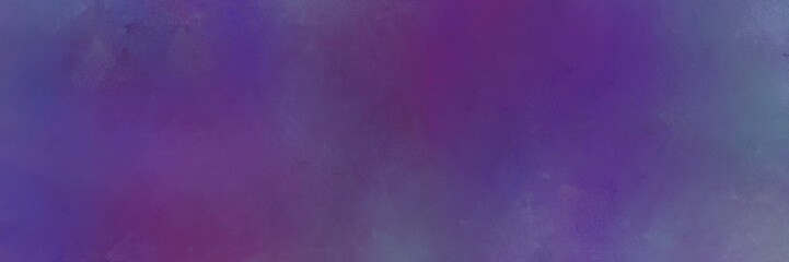 vintage abstract painted background with dark slate blue, slate gray and slate blue colors and space for text or image. can be used as horizontal header or banner orientation