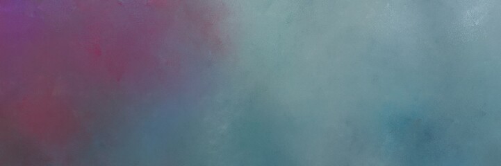 abstract painting background graphic with slate gray, old mauve and dark gray colors and space for text or image. can be used as horizontal background texture