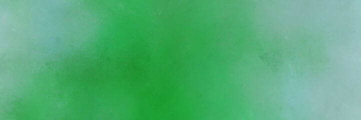 abstract painting background graphic with medium sea green, dark sea green and cadet blue colors and space for text or image. can be used as horizontal background graphic