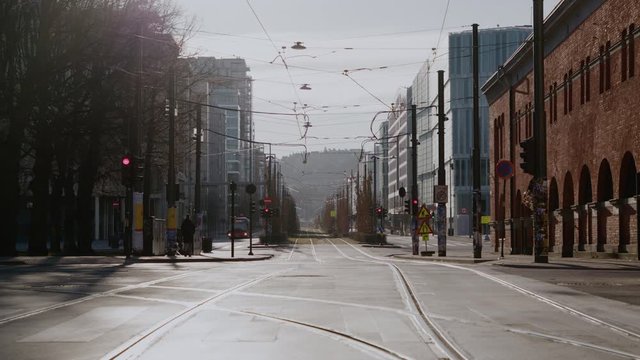 Oslo lockdown during Covid-19 in March 2020