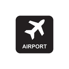 Obraz premium AIRPORT ICON , AIRPLANE ICON