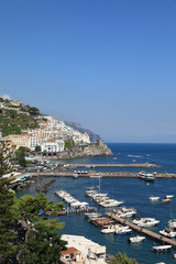 Fototapeta premium View of Amalfi Coast, Italy