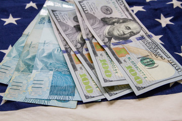 American Dollar and Brazilian Real